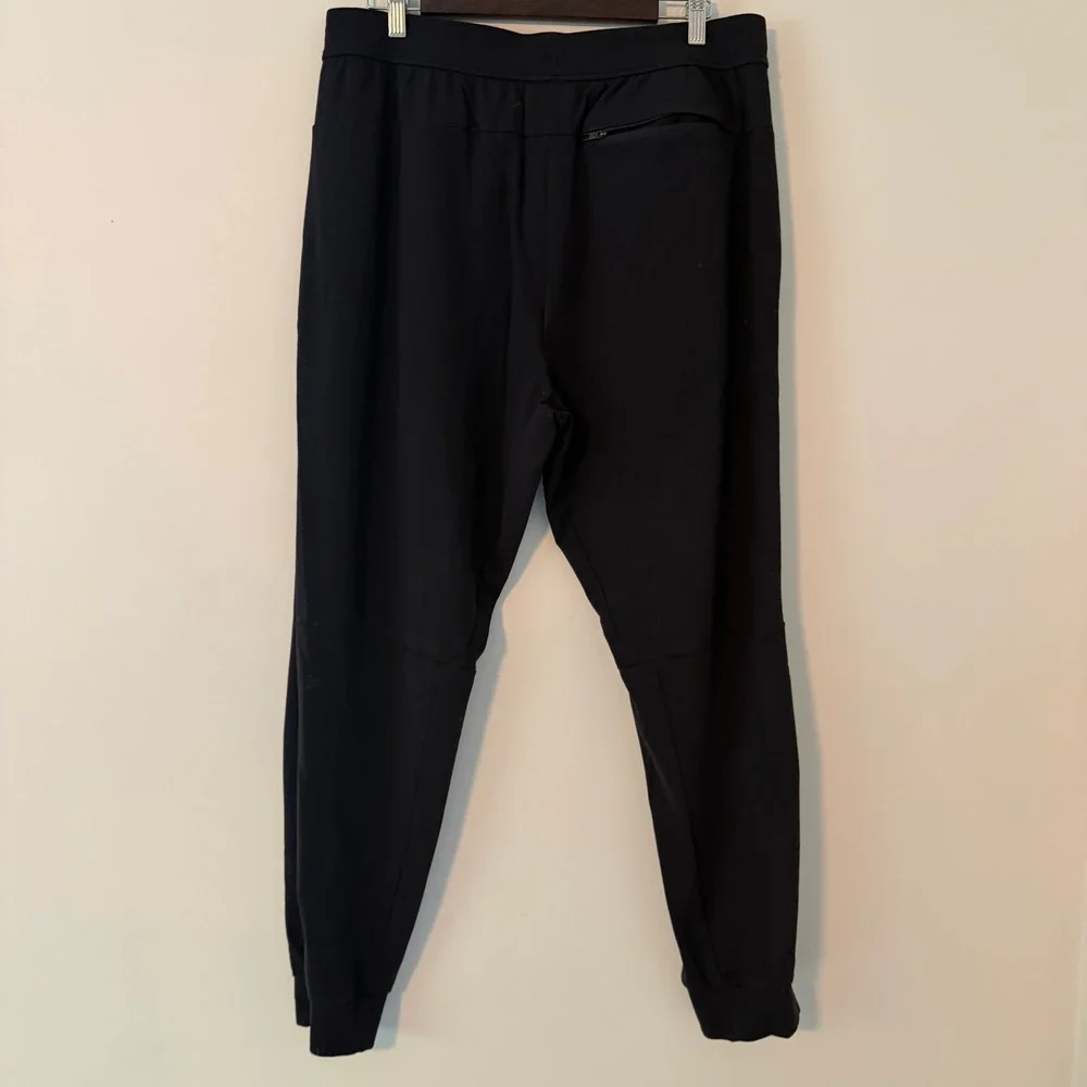 Lululemon ABC Jogger Tapered Pant Black Technical Activewear Mens Size XL